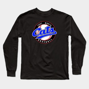 Defunct Fort Worth Cats Baseball Long Sleeve T-Shirt